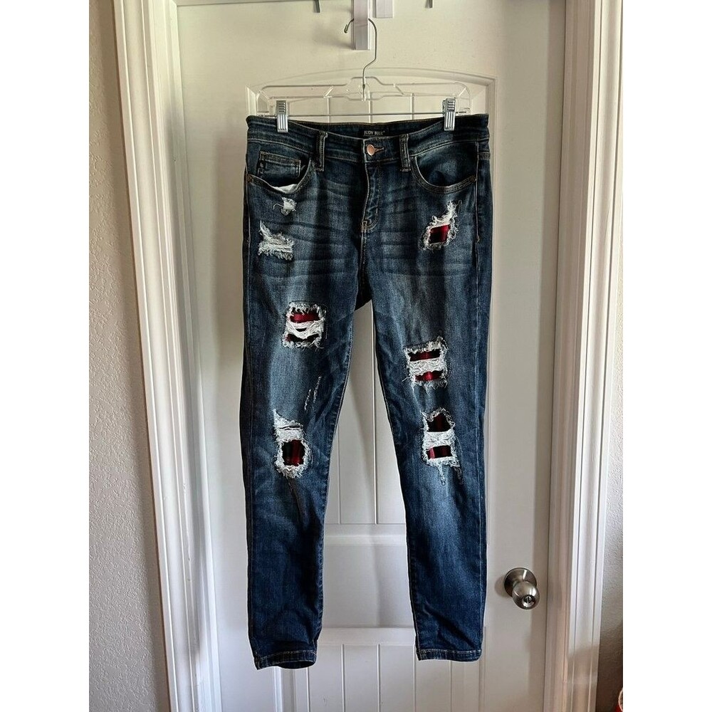 Judy Blue Distressed Denim Jeans